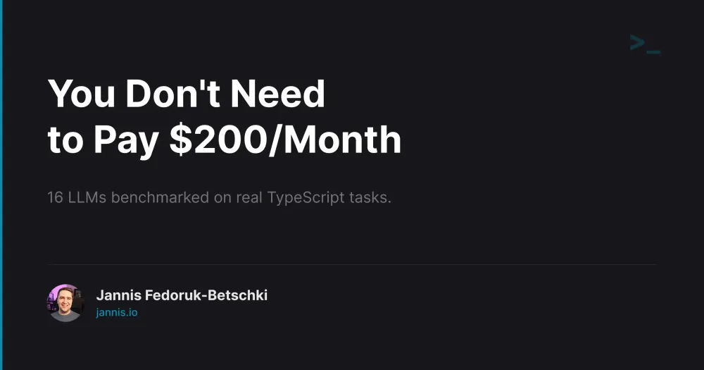 You Don't Need to Pay $200/Month